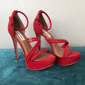 Suede Platform Sandal